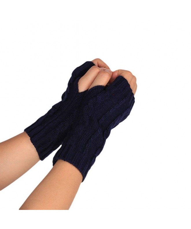Powerfulline Knitted Fingerless Warmers Fashion