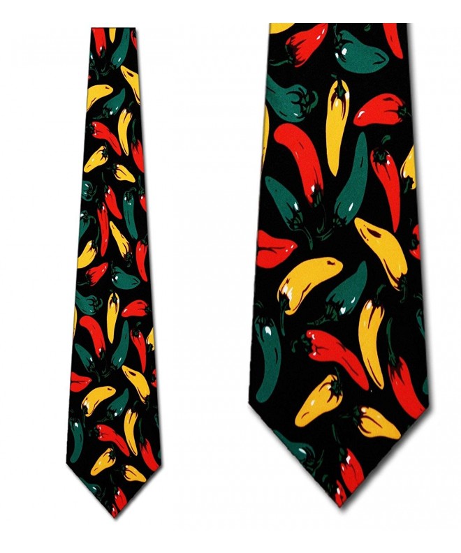 Pepper Ties Chili Peppers Neckties