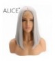 ALICE Silver Straight Middle Synthetic