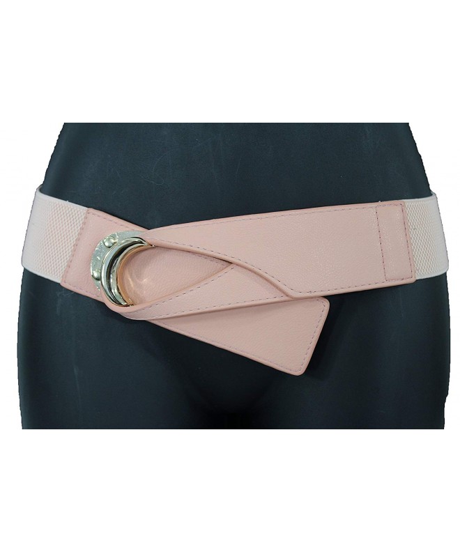 Women's Elastic Fashion Stylish Belt Hip Waist Gold Buckle Small Medium ...