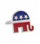 LBFEEL Elephant Election Cufflinks Republican