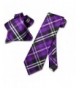 Vesuvio Napoli Purple NeckTie Handkerchief
