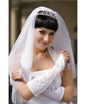 Bridal Ivory Length Scallop Silver