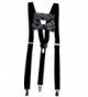 Black Paisley Clip Suspenders FYBTHSU8