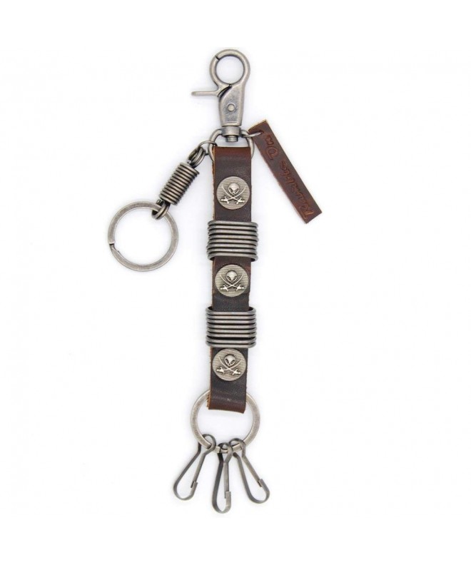 Leather Keyrings Keychains Handmade Cowboys