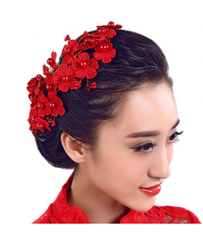 Flower Rhinestones Wedding Headband Accessories