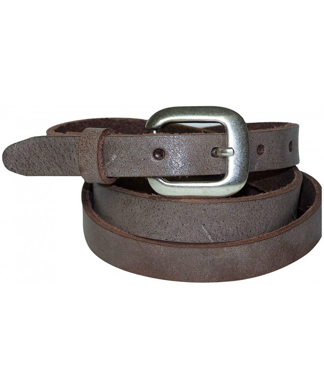 FRONHOFER skinny classic buckle leather