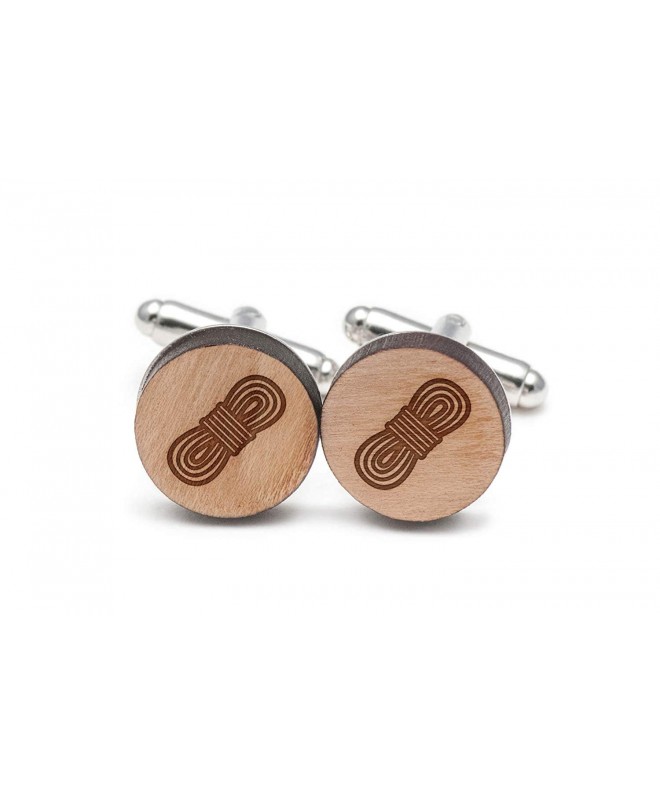 Wooden Accessories Company Rope Cufflinks