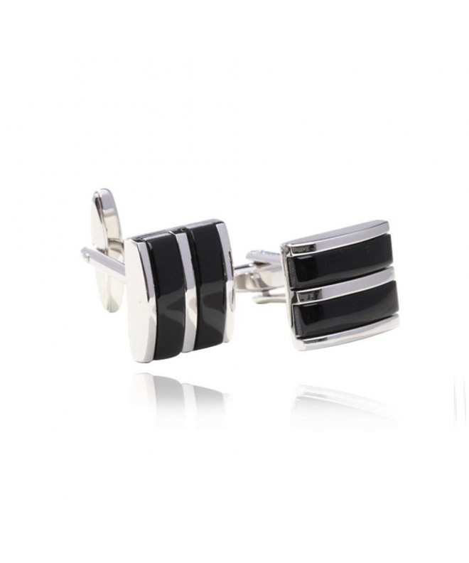 Digabi Jewelry Elegant Platinum Cufflinks
