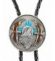 Bolo Tie Eagles Sculpted Pewter
