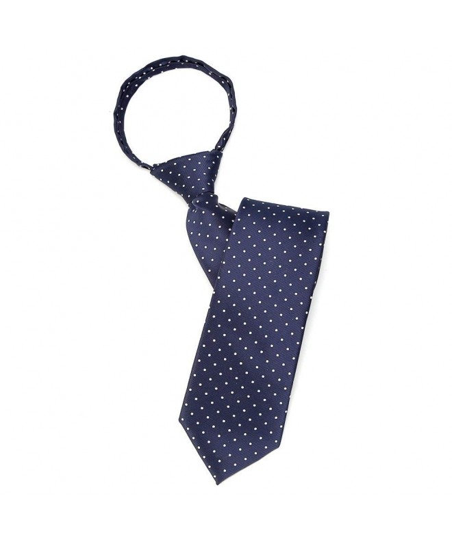 Business Style Zipper Necktie Simple