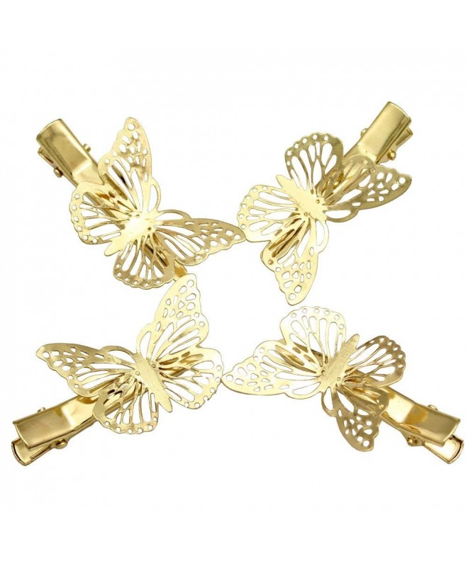Fashion Filigree Butterfly French Barrette