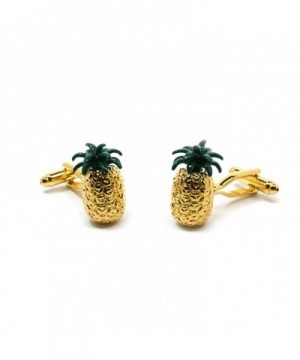 Teris Boutique Pineapple Fashion Cufflinks