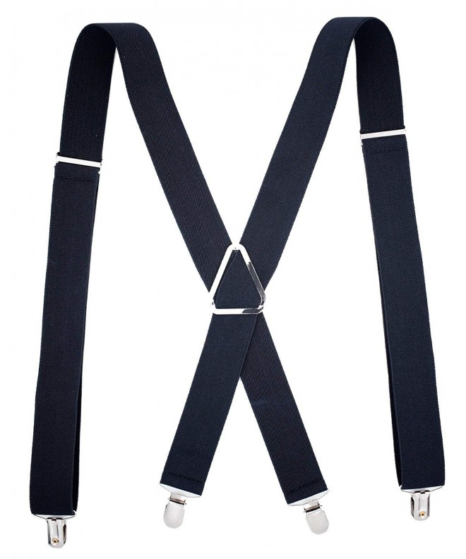 MENDENG Suspenders Adjustable Elastic Shoulder