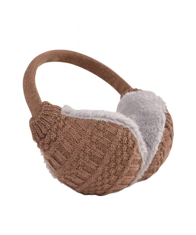 Unisex crocheted warmers adjustable earmuffs