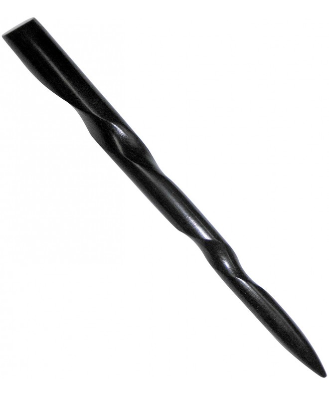 JWL Ebony Conical Spiral Stick