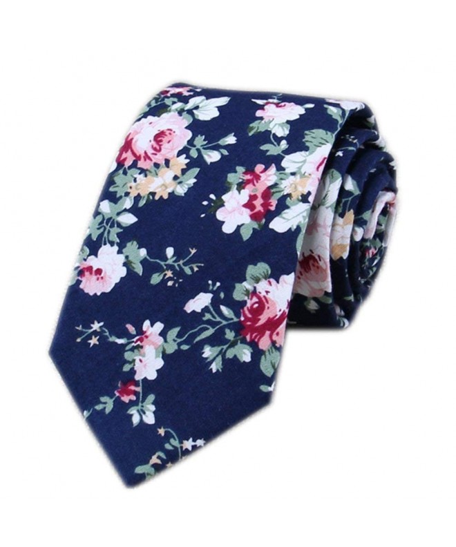Secdtie Skinny Fashion Printed Necktie