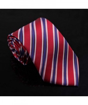 Infinity Stripes Microfiber Neck Tie For Business Tie - Daa7a07c-red ...