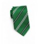Bows N Ties Necktie Striped Inches Emerald