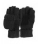 Sudawave Knitted Gloves Leather Fleece