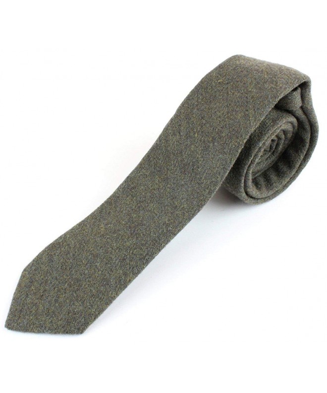 Skinny Vintage Weave Necktie Textured