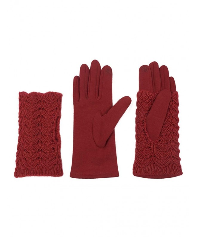 Dahlia Womens Lined Touchscreen Gloves