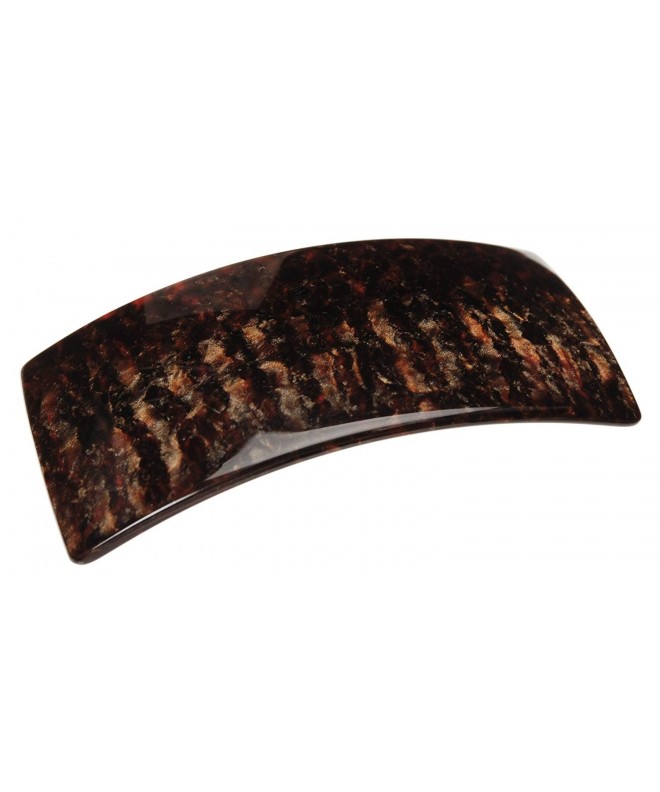 France Luxe Wide Rectangle Barrette