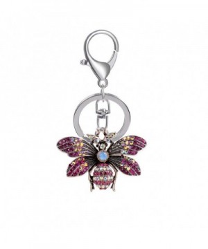 Afco Butterfly Rhinestone Keychain Ornament