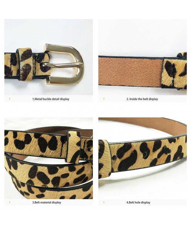 Leopard Print Belt for Women fashion leather Waist Belt Ladies Belt ...