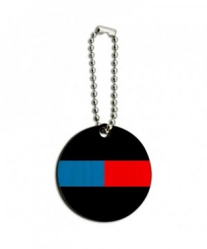 Firefighter Police Wooden Round Chain