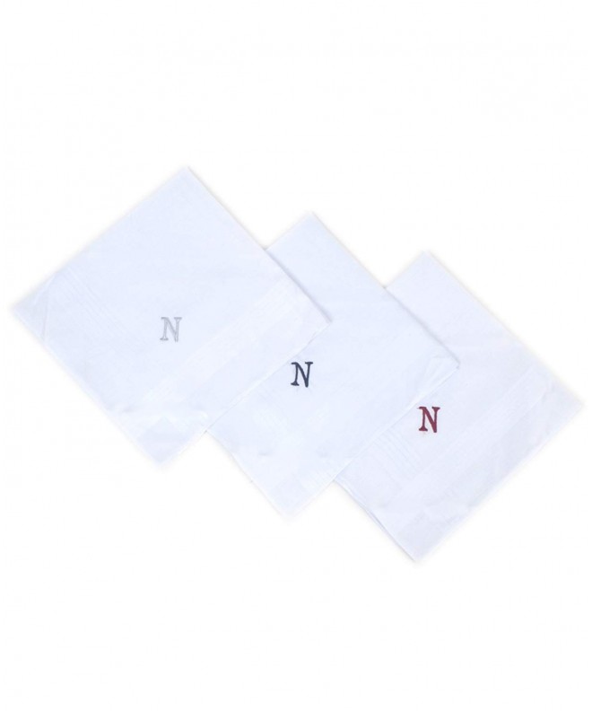 Boxed Initial Cotton Handkerchiefs initial
