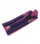 Purple Black Checker Unisex Suspender