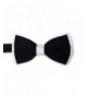 Soophen Polyester Soild banded Bowtie