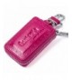 Contacts Genuine Leather Keychain Holder