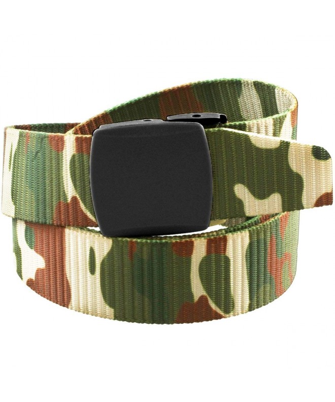 Nylon Belts for Men-Military Web Tactical Belt Automatic Plastic Buckle ...
