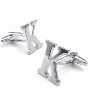 Initial Cufflinks Personalized Alphabet Available