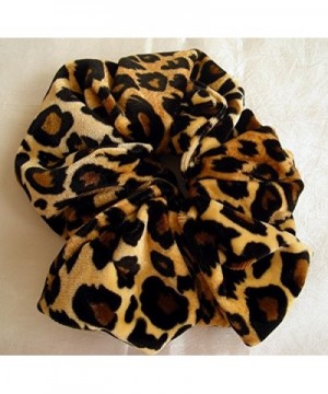 Leopard Velvet Hair Scrunchies Large Warranty