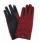 Isotoner Womens SmarTouch Checkered Glove