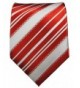 Paul Malone Necktie White Stripes