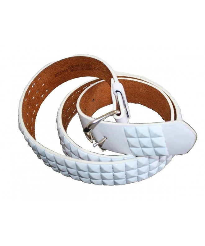 Bonded Genuine Leather removable Buckle_white_XL