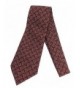 Abstract Burgundy Vintage Necktie Jacquard