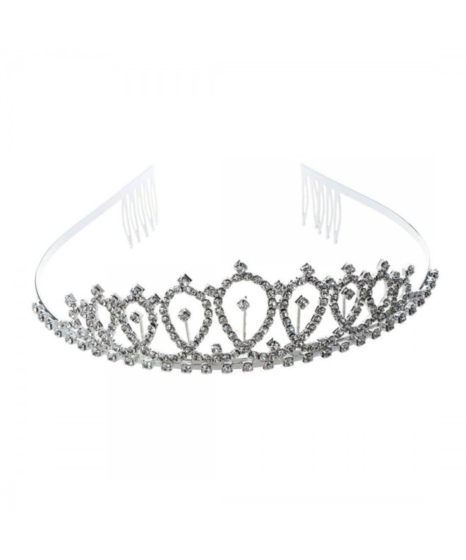 TOOGOO Silver Jewelry Rhinestone Headband