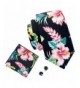 Barry Wang Cotton Floral Black Necktie