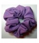Purple Cotton Scrunchy Small Made USA
