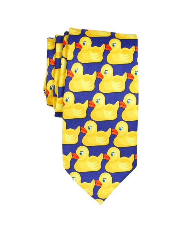Rubbery Duck Necktie Barneys 210255