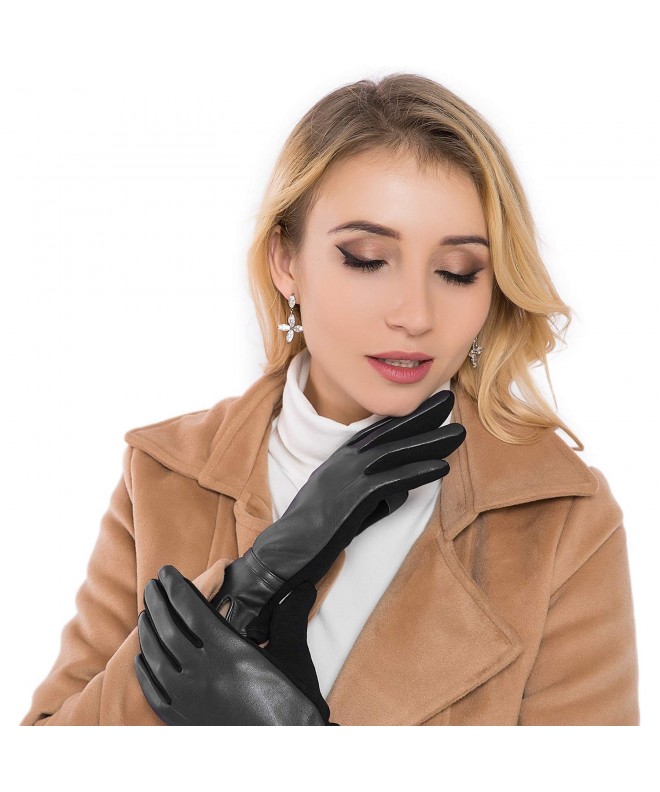 Leather Gloves Touchscreen Gloves Texting