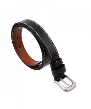 Dolland Womens Buckle Leather Stitching