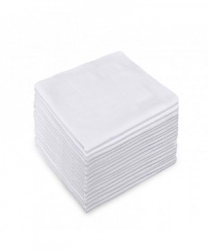Handkerchief White CottonClassic Hanky 12pcs