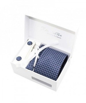 Handmade Polyester Necktie Cufflinks Pocket