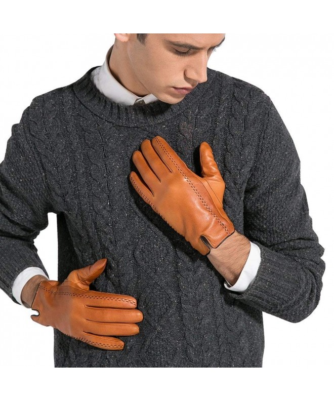 Gours Genuine Leather Gloves Goatskin